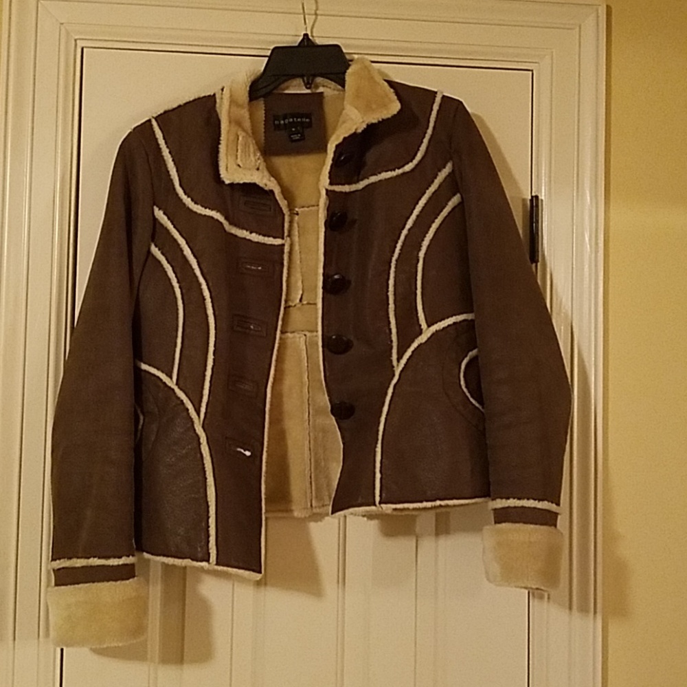 Fur Lined Leather Jacket